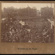 8th Regiment, Infantry, Company F, Railroad Square, Haverhill, 1898