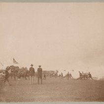 8th Regiment, Infantry, Co. F, light artllery, Chickamauga, Georgia, 1898