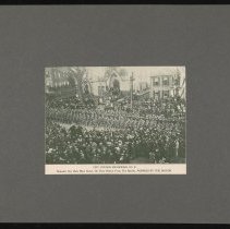 8th Regiment, Company F returning from the Mexican Border, Haverhill, 1916