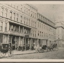City Hotel, Merrimack Street, Haverhill, ca. 1875