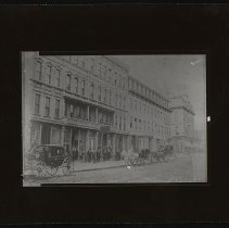 City Hotel, Merrimack Street, Haverhill, ca. 1875