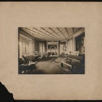 Birchbrow, Music Room, Haverhill, ca. 1911