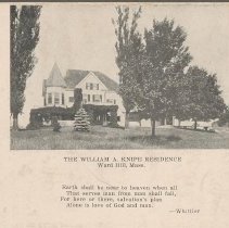 William A. Knipe House, I Street, Ward Hill, Bradford, Haverhill