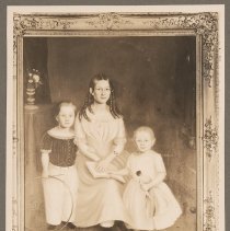 Charlotte Peabody Kimball, Edgar Leroy Kimball, and Catherine Anna Kimball