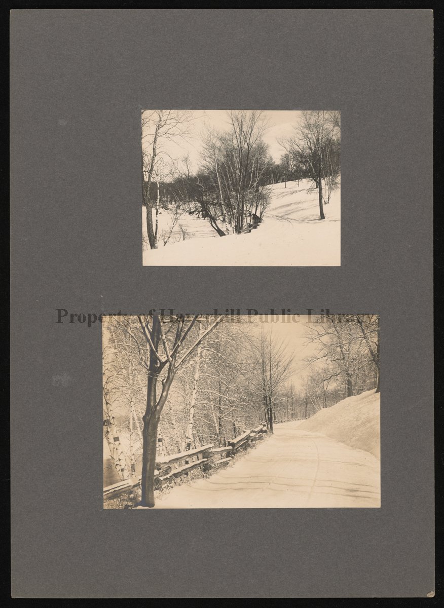 Lake Saltonstall / Plug Pond, road to Birchbrow, Haverhill Print
