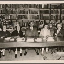 Merrimack Valley Library Association meeting, Haverhill Public Library 1956