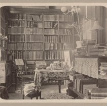 Haverhill Public Library, Miss Whittier's desk, Haverhill