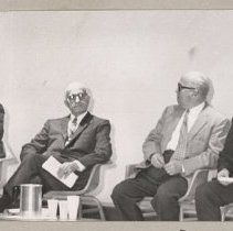 Haverhill Public Library auditorium, Public Forum, Main St., Haverhill 1971