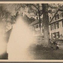 Edward Capen, Haverhill's first librarian, ca. 1895
