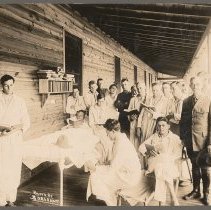 Tuberculosis Ward, Base Hospital, soldiers, Camp Jackson, S. C., ca. 1918