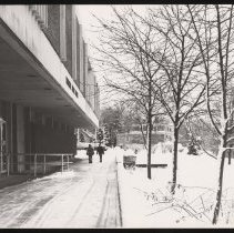 Haverhill Public Library, looking toward Stage Street, Haverhill