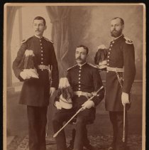 Knights of Pythias Joseph Dalrymple, Merrit Foss, and Howard H. Gage