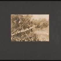 Laying cornerstone for Masonic Temple, How & Merrimack Sts., Haverhill 1873