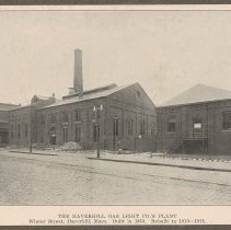 Haverhill Gas Light Company / Haverhill Gas Company, Winter St., Haverhill