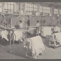 L. H. Hamel Leather Company, finishing room, Haverhill