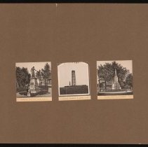 Hannah Duston Statue, Tilton's Tower, Soldiers' Monument, Haverhill