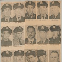 Haverhill Police Department, fifteen officers, Haverhill, 1962