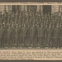 Haverhill Constabulary, Haverhill High School, Summer St., Haverhill, 1941