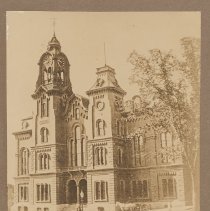 City Hall, Main Street, Haverhill, ca. 1865