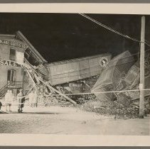 Freight train accident, Winter Street, Haverhill, 1949