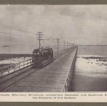 Seabrook to Hampton streetcar line bridge