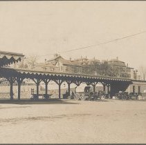 Haverhill Boston & Maine Railroad depot (built in 1867), 1901