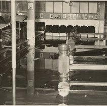 City Bowling Alley after first flood of 1936
