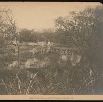 Little River near Locust Street, looking southeast, 1867