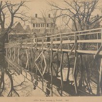 Little River during a freshet, 1867