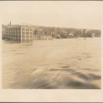 Haverhill Bridge looking toward Water Street, 1936