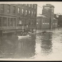 Flood of 1936, Merrimack Street and Post Office