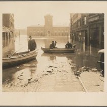 Emerson Street looking into Washington square, 1936