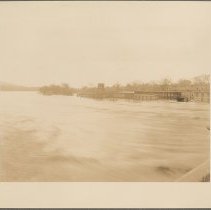 Center of Haverhill Bridge looking south, 1936