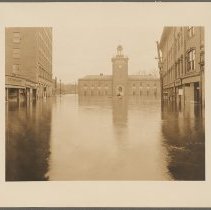 Emerson Street Looking into Washington Square, 1936