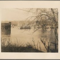 Ferry Street Bradford looking across Merrimack River, 1936