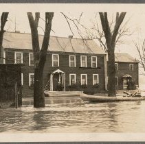 "The Acre" near the foot of Sutton's Hill, North Andover, Flood of 1936