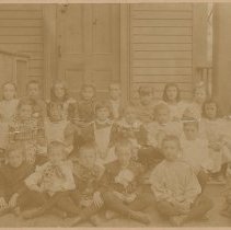 Second grade class, Old Kimball Street School, 1899