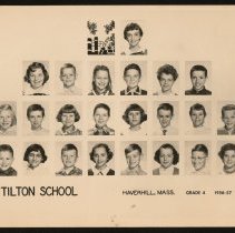 Tilton School fourth grade class, c. 1956