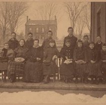 School Street School class photograph, c. 1885