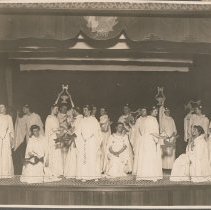 Bradford Academy students at First Universalist Church, Monument Square, Ha
