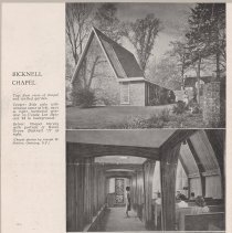 Bradford Junior College, Helen Grove Bicknell Memorial Chapel, 1959