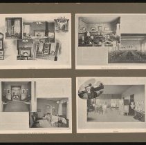 Bradford Academy interiors, chapel, front hall, and art studio