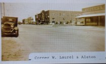 Corner of West Laurel and Alston