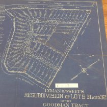 Lyman & Sweet's Resubdivision of Lots 31 and 32 of the Goodman Tract
