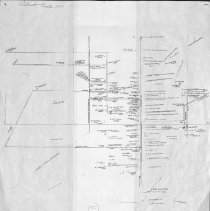 Map of Walnut Creek 1910 / By Carroll Walker
