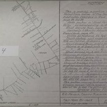 Untitled map - notated as portions of Ignacio Valley Road