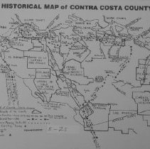 Historical Map of Contra Costa County