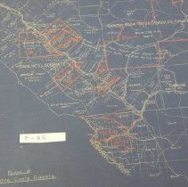 Portion of Contra Costa County. Map undated (publication date 1910)