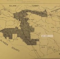 Boundaries of present Mosquito Abatement DISTRICT #1