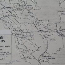 MEXICAN RANCHOS OF ALAMEDA AND CONTRA COSTA COUNTIES Boundaries as established by the United States Surveyor General [1850's]